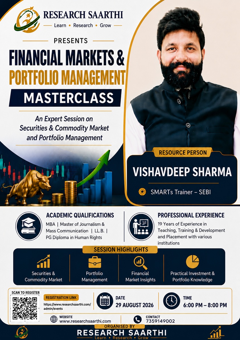 Financial Market and Portfolio Management, Masterclass